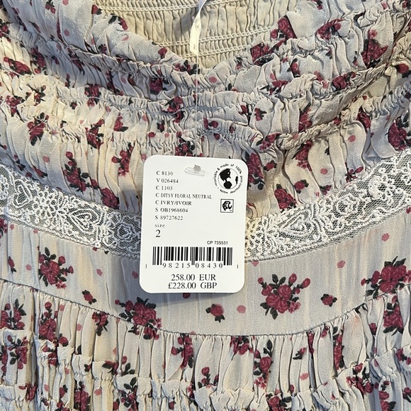 FREE PEOPLE Bali Juniper Dress size 2 - Picture 11 of 13